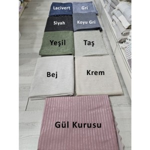 Çizgili Süngerli Koltuk Örtüsü